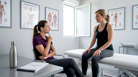 Consultation spécialisée en drainage lymphatique réalisée en cabinet