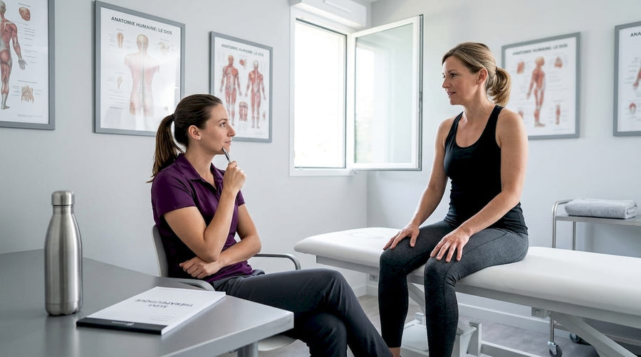 Consultation spécialisée en drainage lymphatique réalisée en cabinet